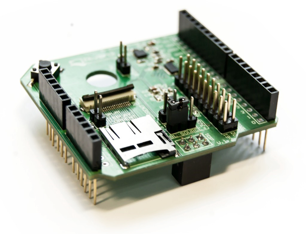 Arduino Riverdi Tft Shield - Arduino Riverdi Tft Shield Riverdi, Display Accessories: (1024x790), Png Download