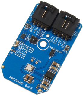 Interfacing Barometer And Altimeter Hp203b Pressure - Barometer High Altitude Arduino (480x320), Png Download