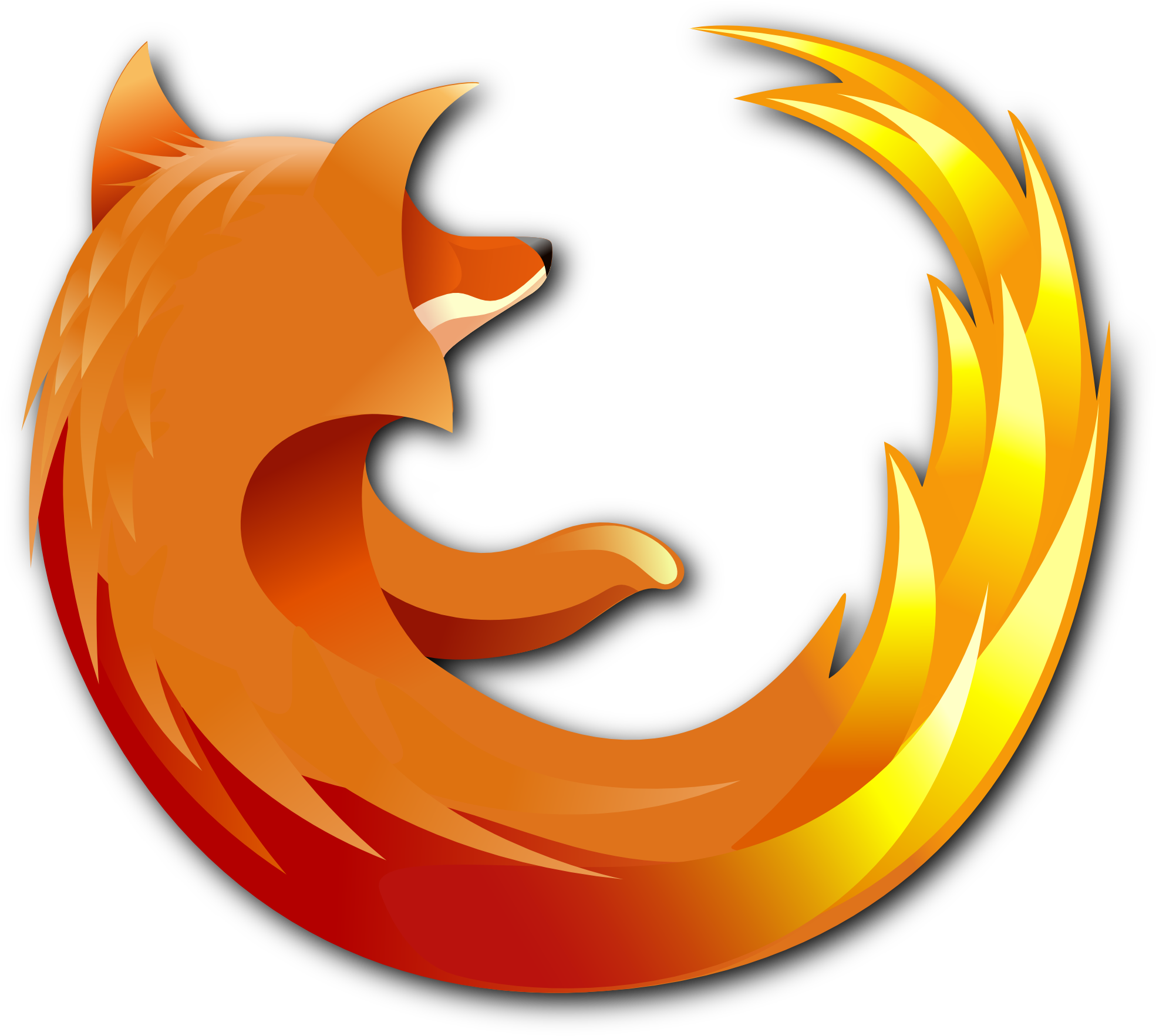 Firefox Png Logo - Mozilla Firefox (2000x1917), Png Download