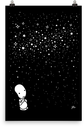 Jomny And The Stars Print - Everyone's A Aliebn When Ur A Aliebn Too: A Book [book] (600x600), Png Download