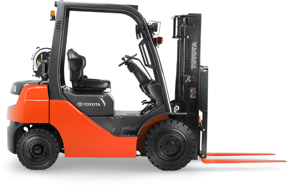Core Ic Pneumatic Forklift - Toyota Forklift (1024x662), Png Download