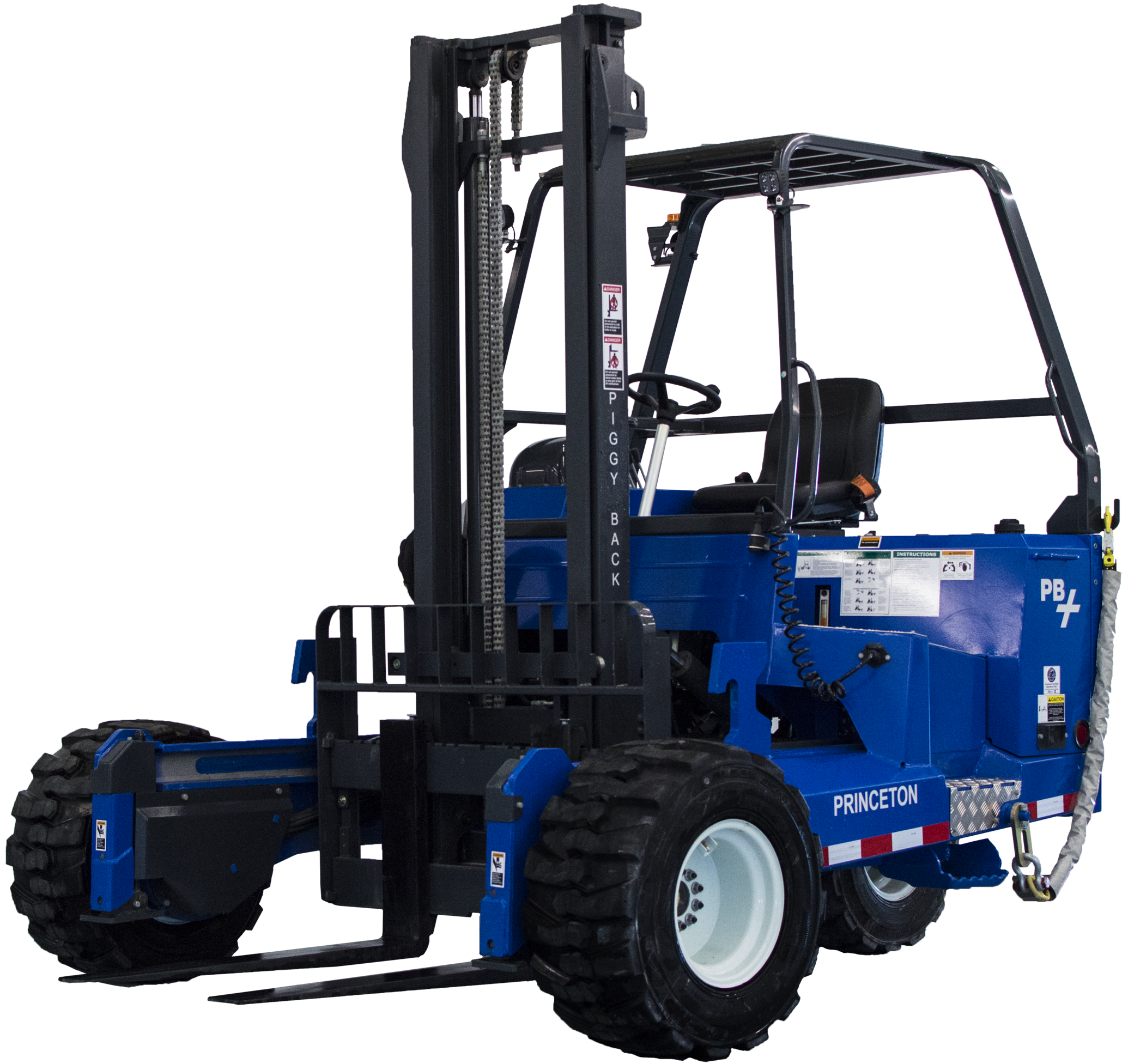 Princeton Pb80 Truck Mount Forklift - Princeton Pb80 (2200x2093), Png Download