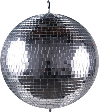 Disco Packages - American Dj M-2020 Twenty Inch Glass Mirror Ball (338x600), Png Download