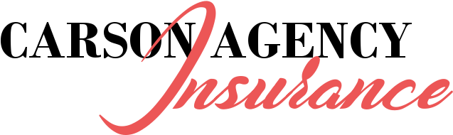 Carson Insurance Agency - Graphic Design (653x204), Png Download