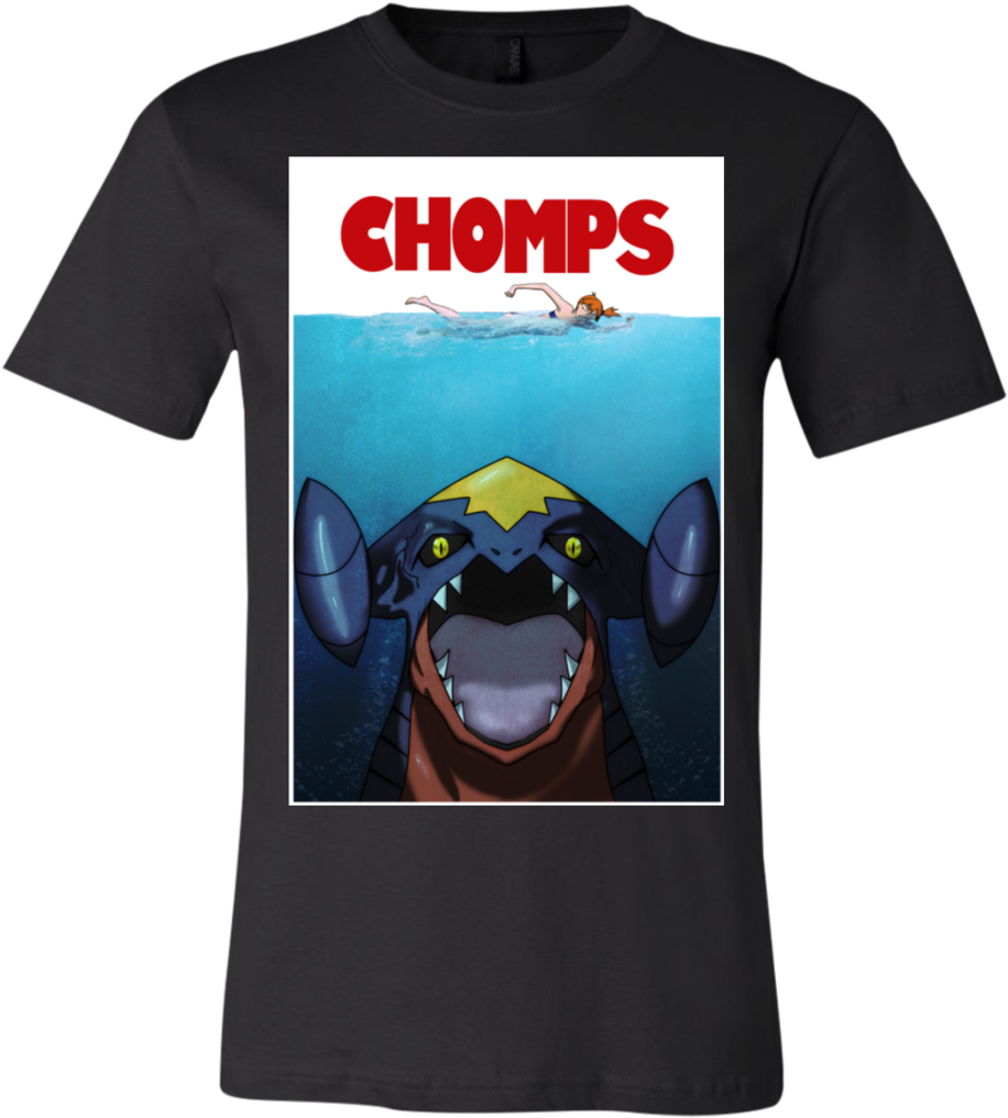 Jawsome Chomps Bella Unisex Tee - Straight Outta The Chute (1024x1024), Png Download