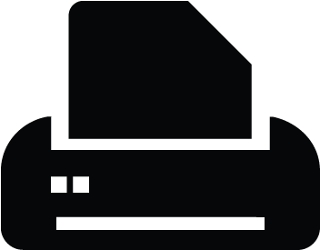Printer, Fax, Print, Printing Icon - Illustration (800x800), Png Download