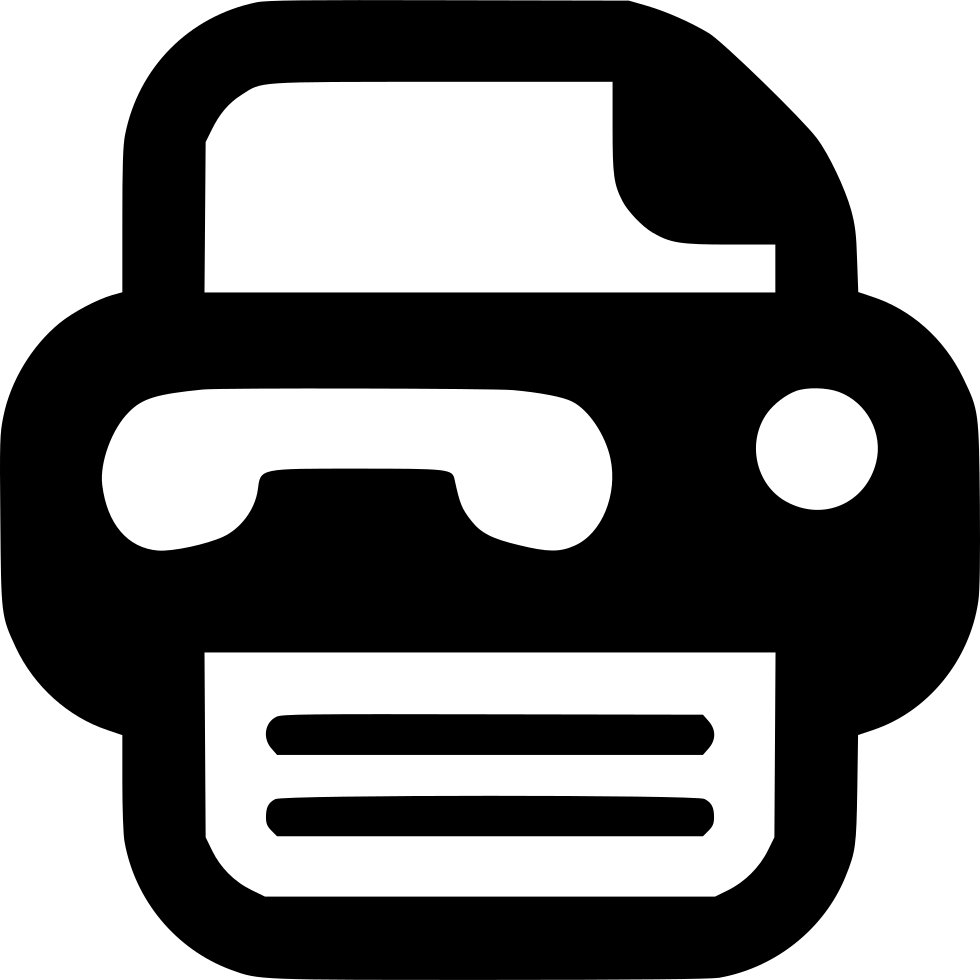 Fax Comments - Icon (980x980), Png Download