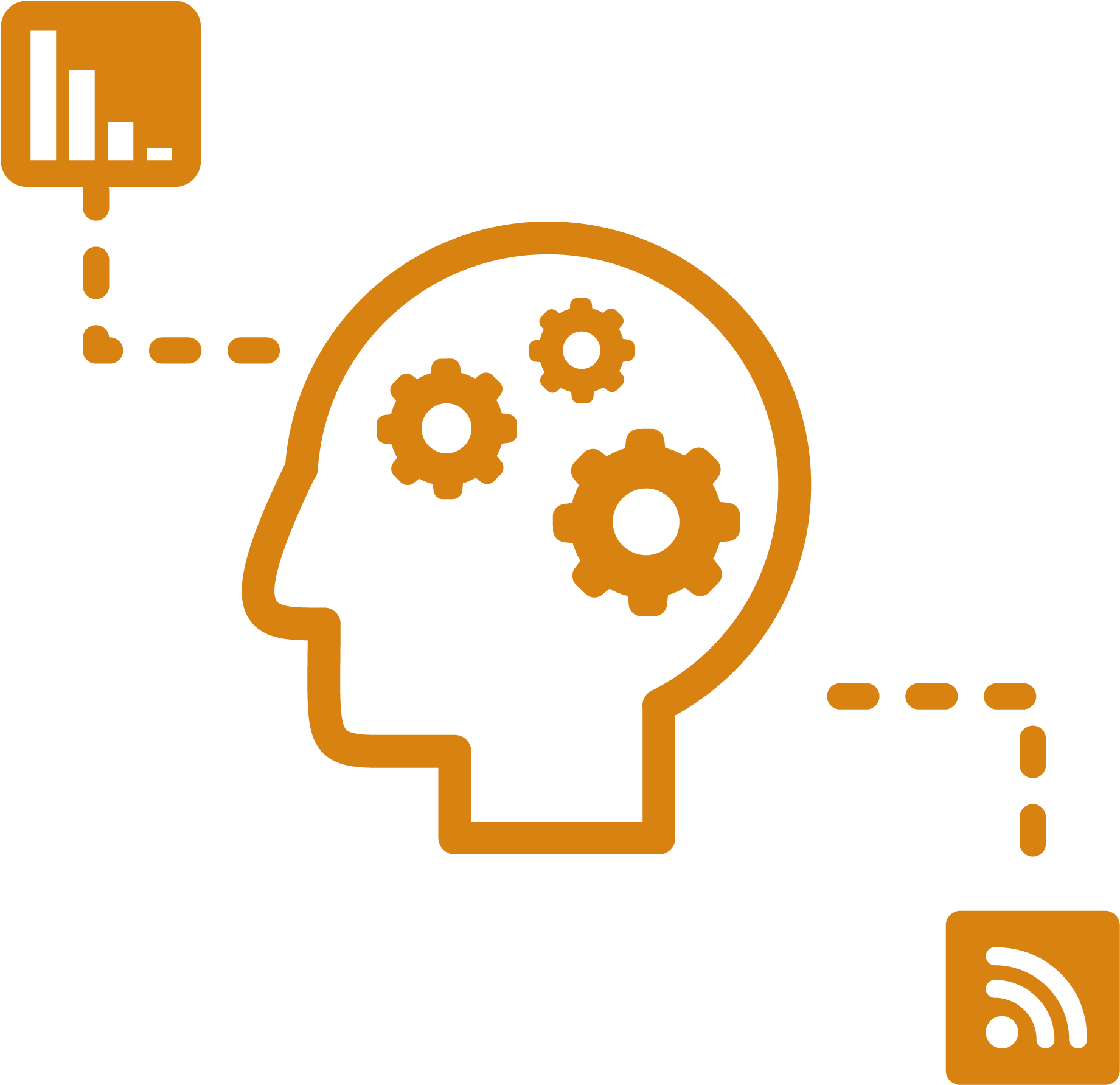 Information And Communication - System Thinking Icon (1840x1840), Png Download