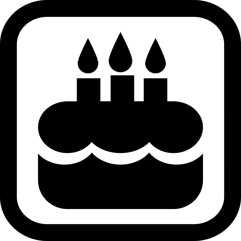 Birthday Present - - Birthday Icon Png (980x980), Png Download