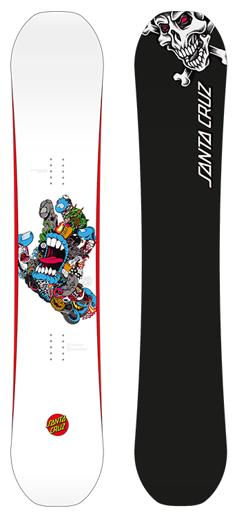 Pitchgrim Hand - Santa Cruz Snowboard 2018 (768x768), Png Download