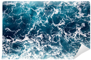 Interestprint Ocean Dancing Waves Home Decor, Blue (400x400), Png Download