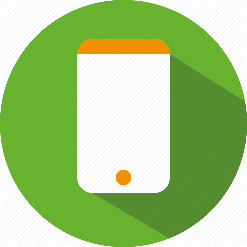 Green Web Icons Png - Mobile Device Png Icon (1042x1042), Png Download