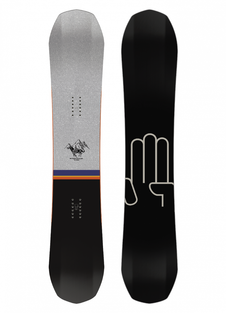 2018 Stallion - Bataleon Stallion Snowboard - Wide One Color, 161cm (779x1080), Png Download