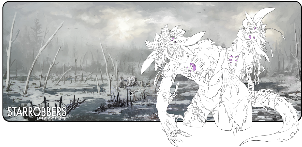 Severblight Robbers By Gemexchange Fur Affinity [dot] - Illustration (1267x622), Png Download