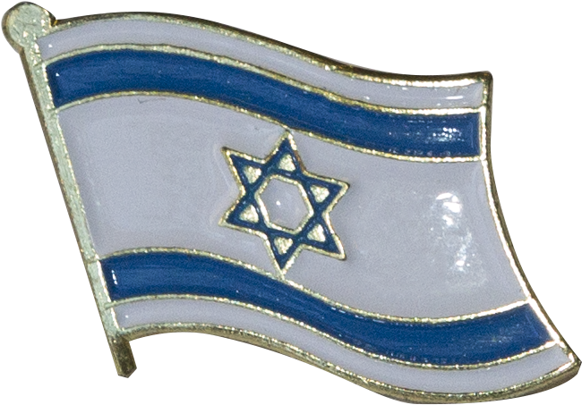Israel Flag Lapel Pin - Flag (842x587), Png Download