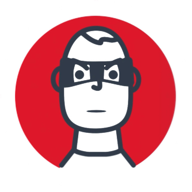 2020 Vision Robber Animated - Animated Cartoon (1080x638), Png Download