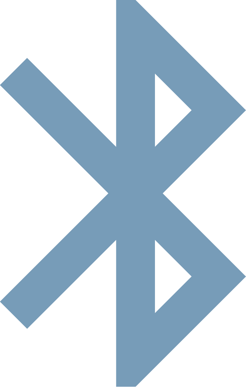 Bluetooth - Bluetooth Svg Icon (789x1246), Png Download