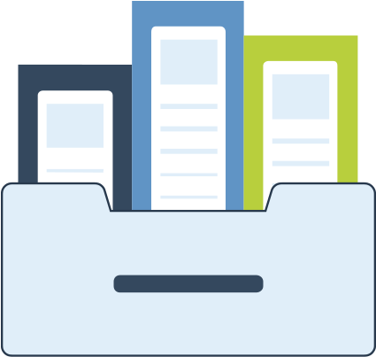 Campaigner Media Library Icon - Library (440x440), Png Download