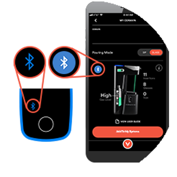 The Bluetooth Icon On The Model Eleven And Iphone Screen - Bluetooth (600x600), Png Download