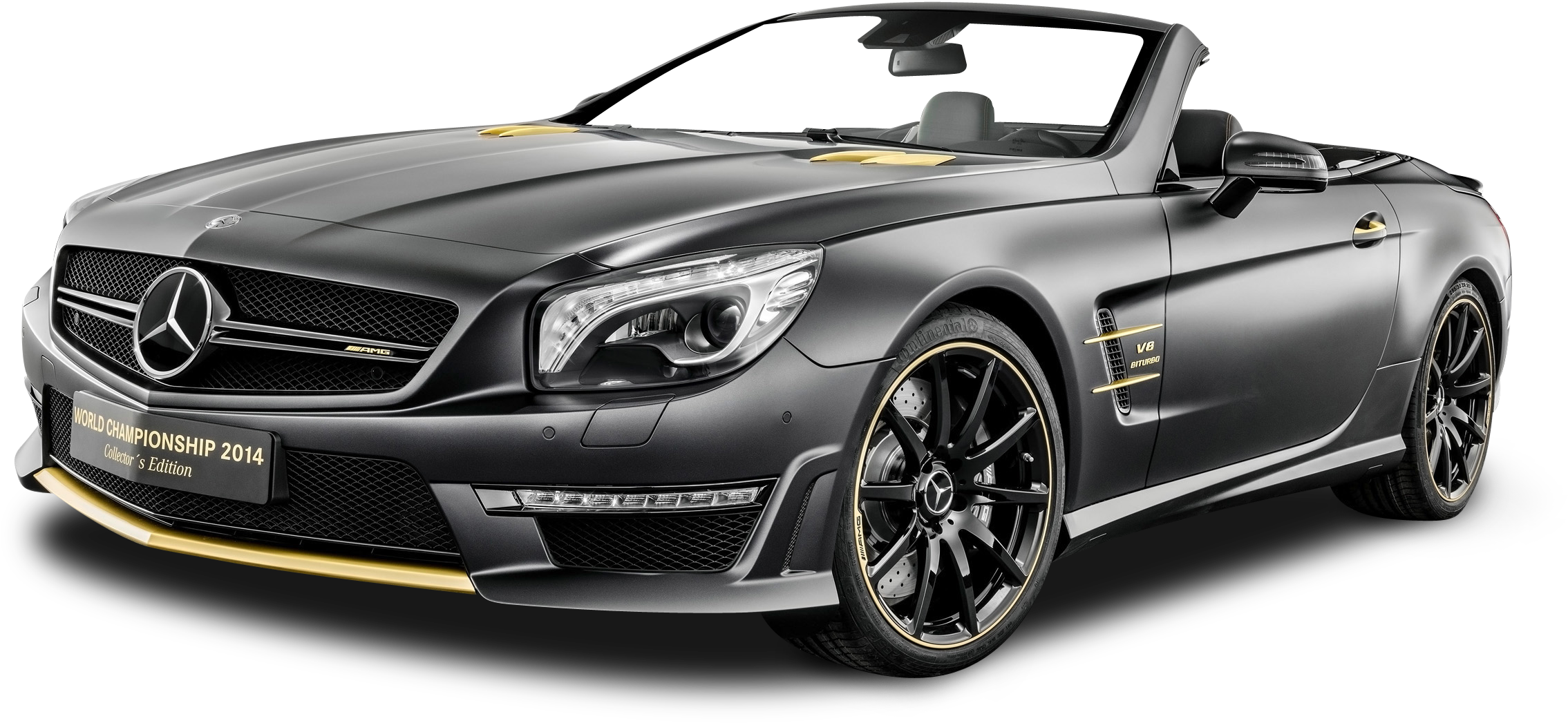 Black Mercedes Amg Sl63 Car - Mercedes Amg Png (2367x1197), Png Download