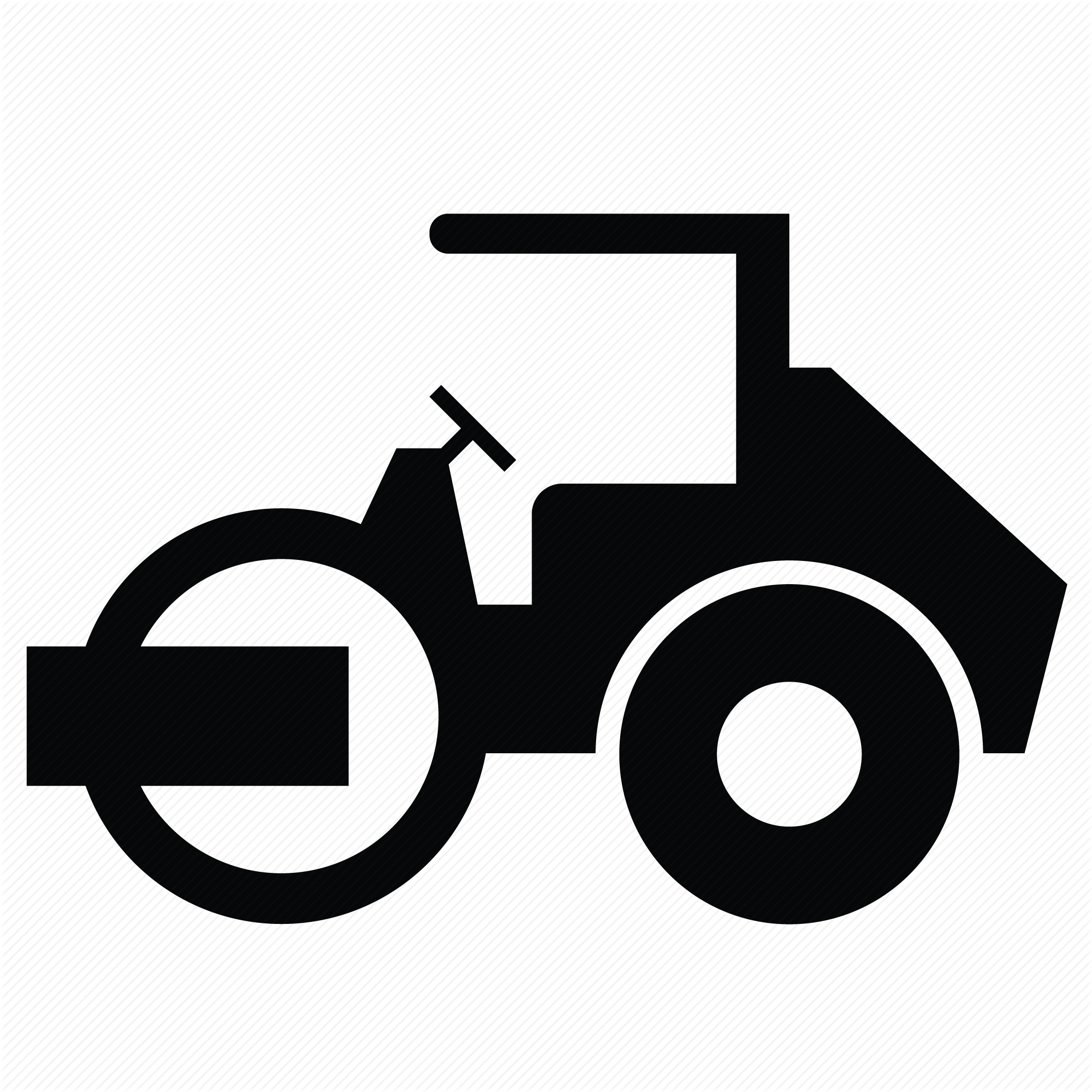 Heavy Equipment Silhouette At Getdrawings - Construction Equipment Icon (2118x2118), Png Download