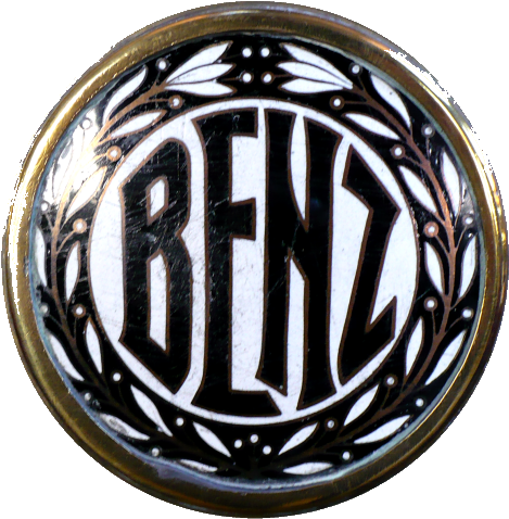 Benz Logo Mannheim - Mercedes Benz 1909 Logo (500x505), Png Download