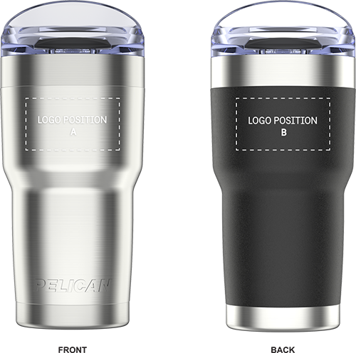 Select From Our Two Locations For Logo Placement - Water Bottle (500x497), Png Download