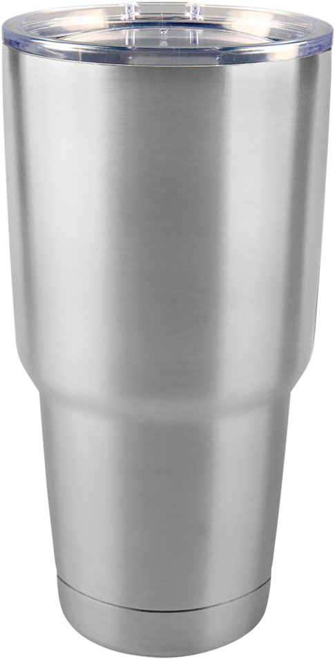 Personalized Stainless Steel Tumbler With Silver Finish (1000x1200), Png Download