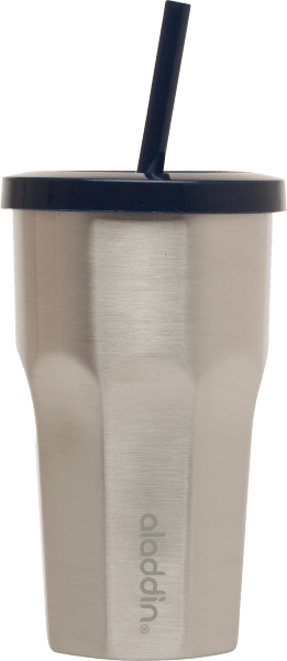 Insulated Stainless Steel To-go Tumbler - Stainless Steel (261x600), Png Download