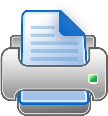 Print - Printer Icon (442x442), Png Download