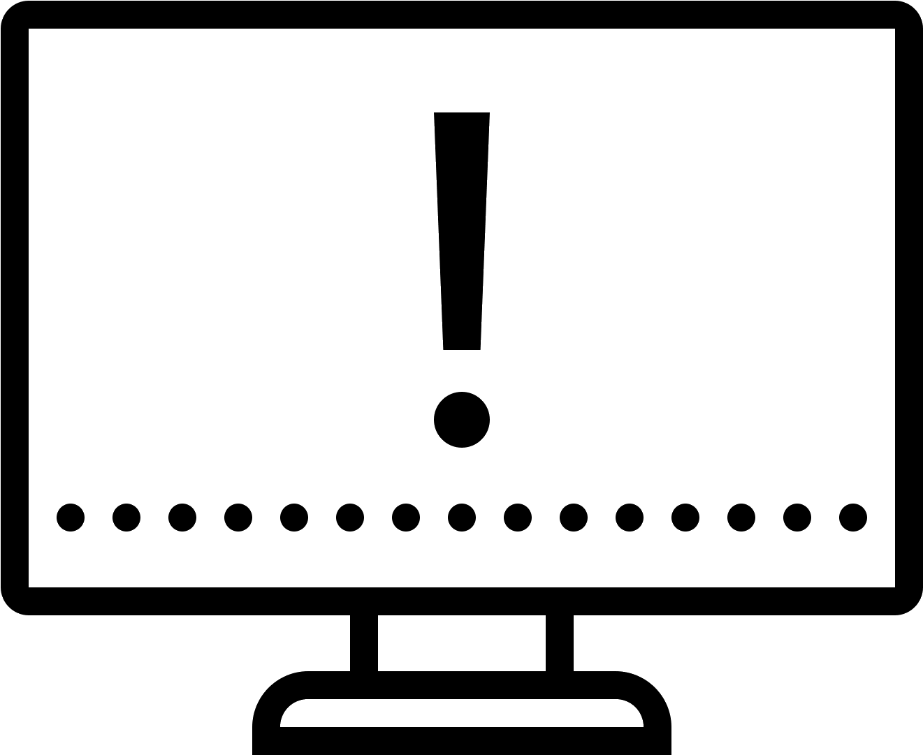 System Report Icon - Computer Monitor (1600x1600), Png Download