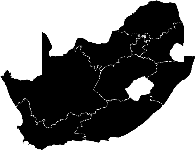 Province - South Africa Silhouette (655x654), Png Download