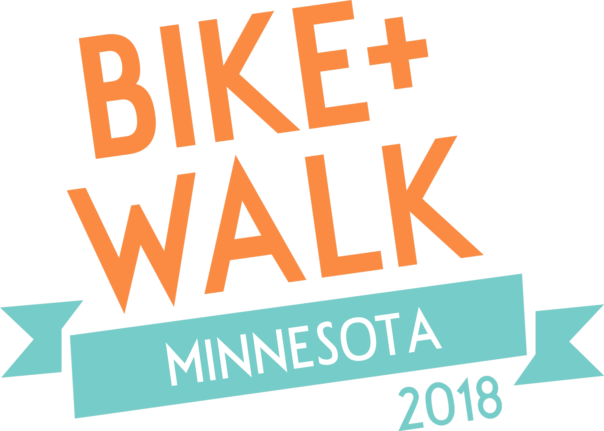 Bike Walk Minnesota Conference - Bike Walk (2000x1430), Png Download