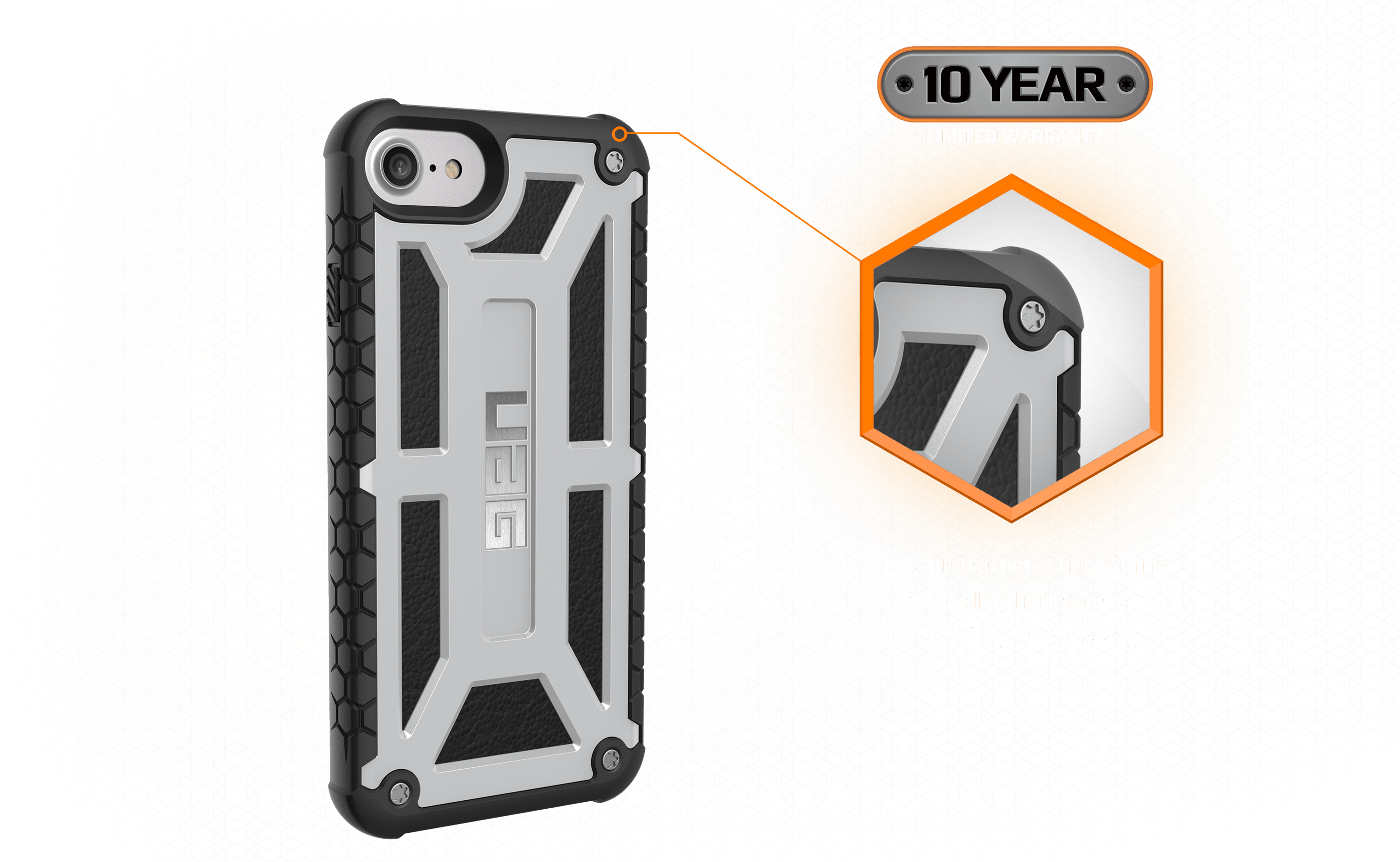 Notable Features Of The Uag Iphone 7 Cases (2835x1747), Png Download
