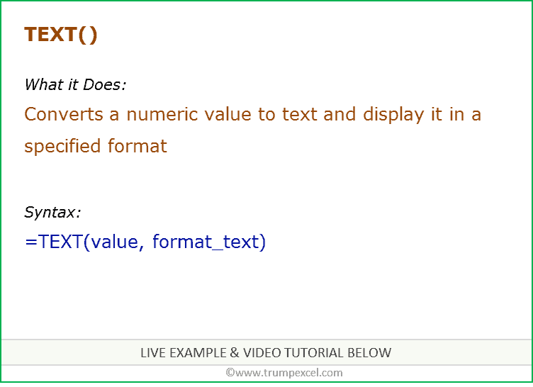 Excel Text Function - Replace Example (752x546), Png Download