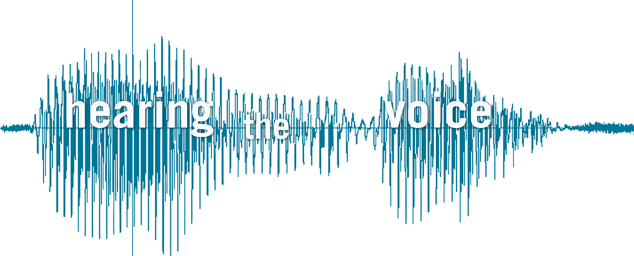 Hearing The Voice - Hearing Voice (1280x518), Png Download