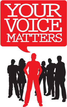 Your Voice Matters Png (300x432), Png Download