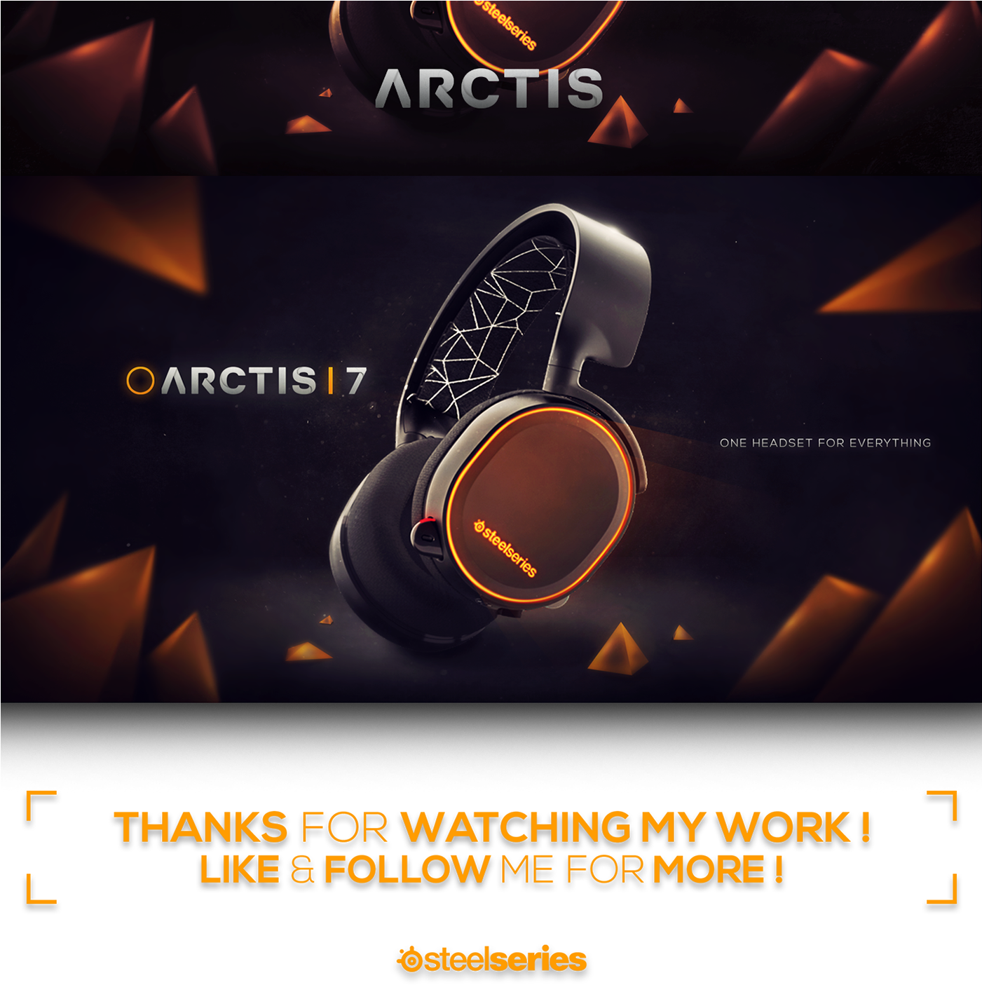 Steelseries Arctis 5 7.1 Surround Rgb Gaming Headset (1400x1472), Png Download