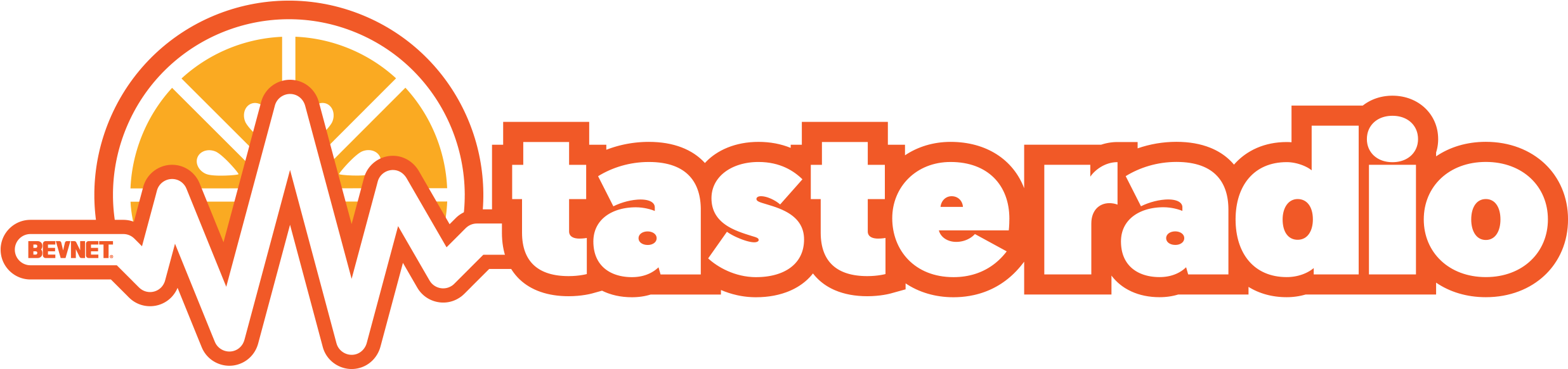 Taste Radio Mobile Logo - Taste Radio Logo (2500x621), Png Download