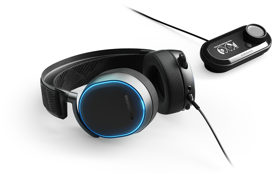 Steelseries Arctis Pro Gamedac Gaming Headset - Steelseries Arctis Pro Gamedac (1050x600), Png Download