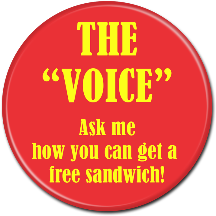 Mcdonalds The Voice Buttons - Detroit (800x800), Png Download