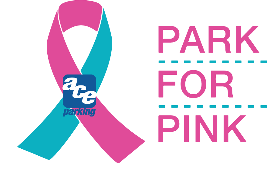 Parkforpink Logo Vs - Ace Parking Park For Pink (880x615), Png Download