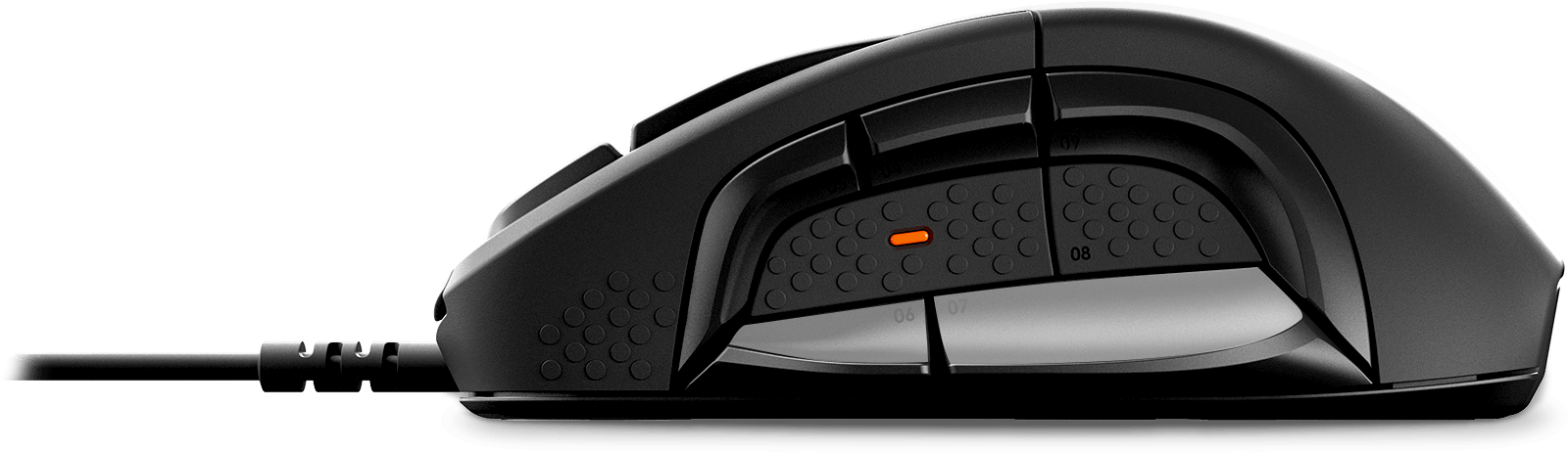 Steelseries Releases The Rival 500, Reinventing The - Steelseries Rival 500 Mmo Moba Gaming Mouse (1646x501), Png Download