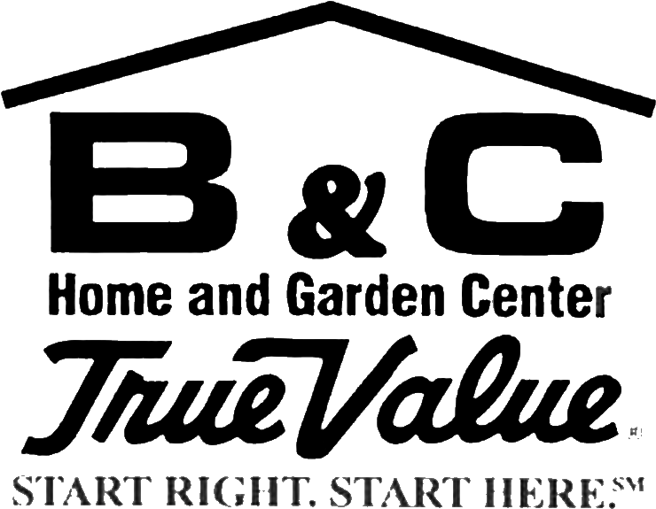 B&c Truevalue Logo Black Weblogo Networkrealestate - Behind Every Project Is A True Value Logo (800x644), Png Download