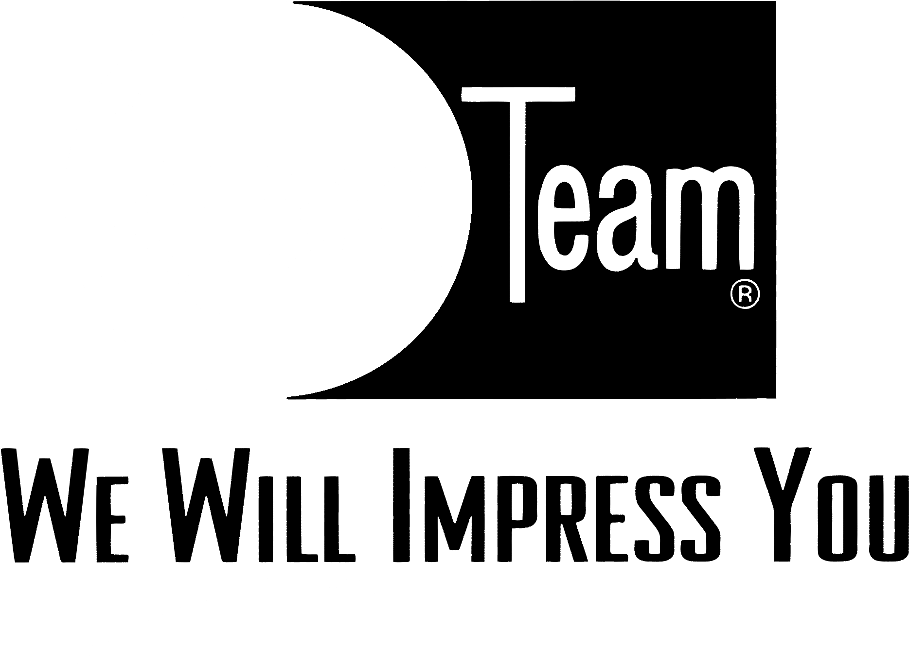 Rheem Team Logo Black And White - Rheem We Will Impress You (2400x2400), Png Download