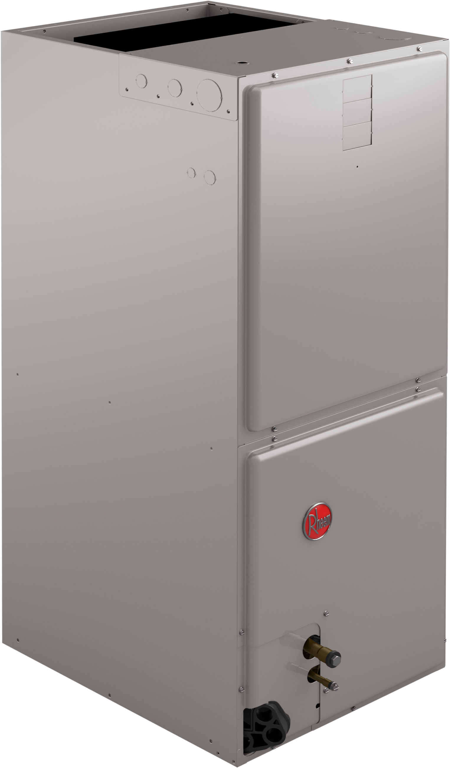 0 Ton Rheem Rh1t High Efficiency Air Handler - 4 Ton Air Handler (1917x2908), Png Download