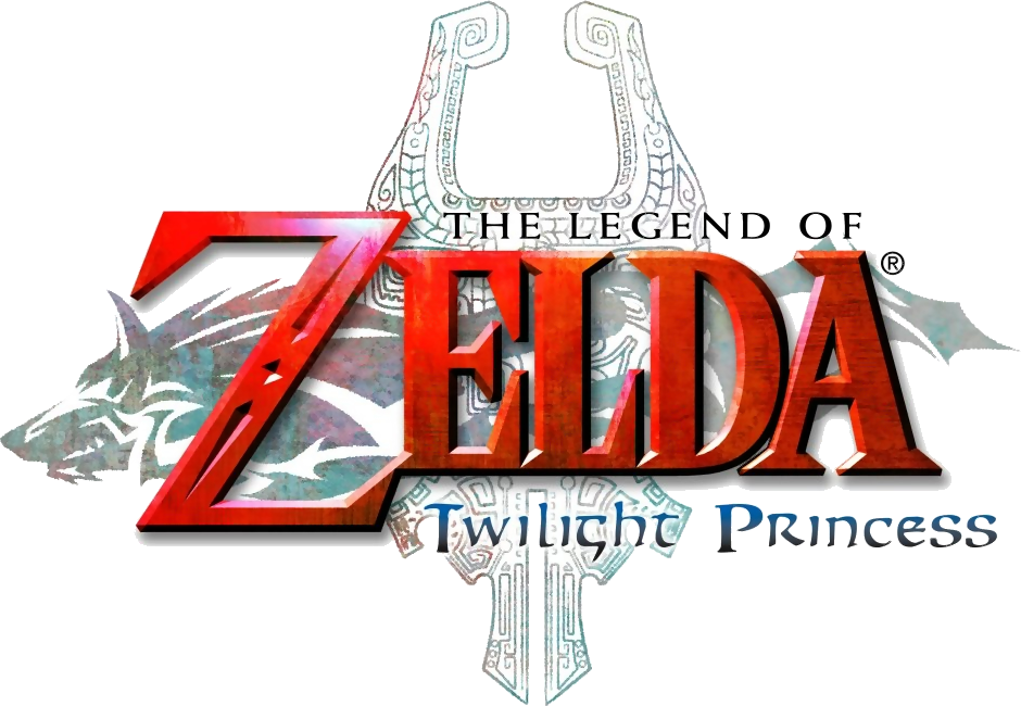 Legend Of Zelda Twilight Princess Logo (940x650), Png Download