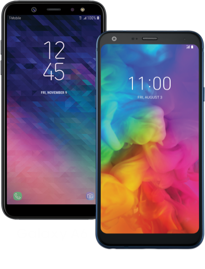 M Homepage Phones Logos - A6 Plus Vodafone (407x534), Png Download