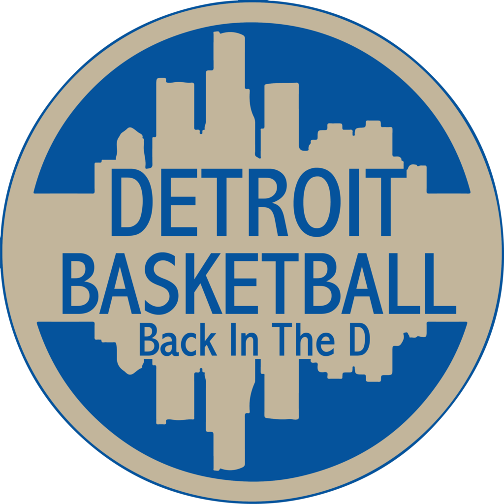 Detroit Pistons Back In The D - Detroit (1024x1024), Png Download