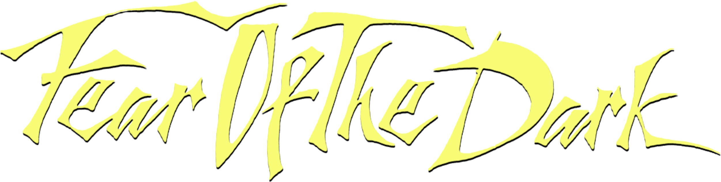 A Very Special Book About 9th Iron Maiden Album - Iron Maiden Fear Of The Dark Album Art (2613x765), Png Download